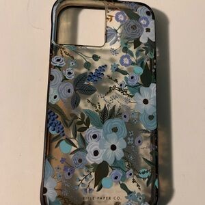 Rifle Paper Co. Floral Phone Case - Blue and Green Hues